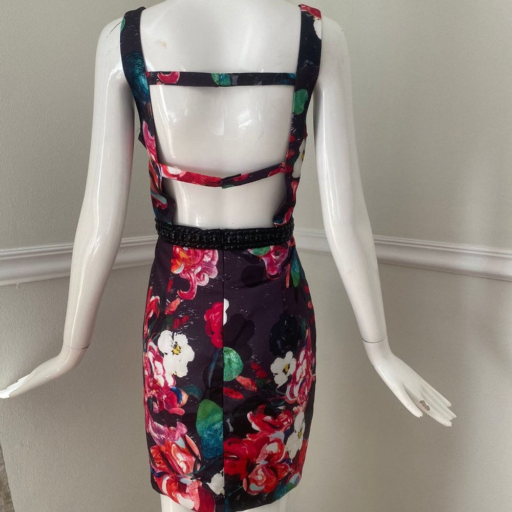 Abby Paris Black Floral Print - Picture 2 of 5